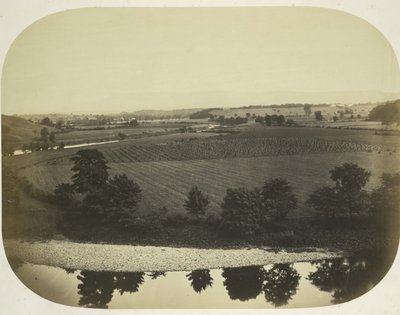 रिबल और पेंडले हिल की घाटी, 1859। द्वारा रोजर फेंटन