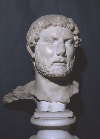 सम्राट हैड्रियन की संगमरमर (संगमरमर) द्वारा Roman