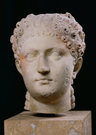 एग्रीपिना द यंगर (c.16-59) (संगमरमर) द्वारा Roman