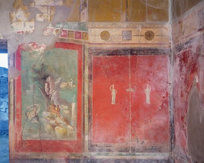 हेसेपेराइड्स के बगीचे में हरक्यूलिस, प्रीस्ट एमैंडस के घर से, c.15 BC-50 AD द्वारा उपन्यास