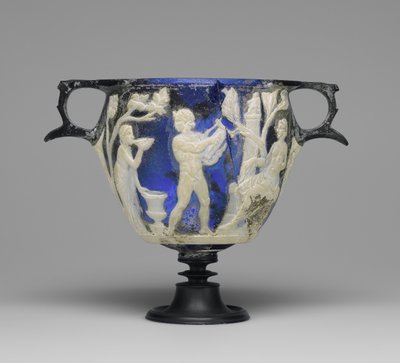 कैमियो ग्लास स्काईफॉस, सी। 1 ई। (ग्लास) द्वारा Roman Imperial Period