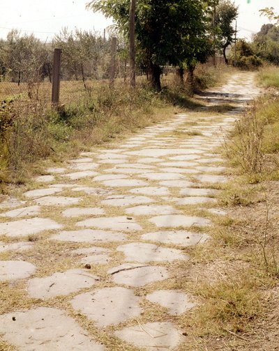 फ्लमिनिया, रोम के माध्यम से। द्वारा रोमन रोमन