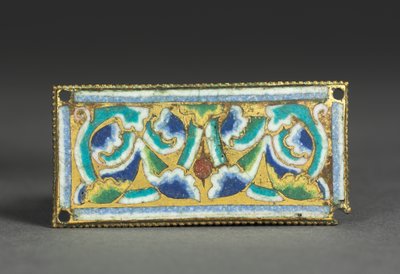 एक अवशेष तीर्थ से पट्टिका, c.1180-1190 द्वारा रोम देशवासी