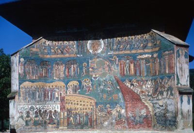 द लास्ट जजमेंट, 1547-50 द्वारा रोमानियाई स्कूल