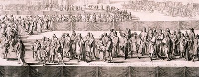 क्वीन मैरी द्वितीय का अंतिम संस्कार, वेस्टमिंस्टर एब्बे, लंदन, 1695 द्वारा रोमिन डे हुगहे