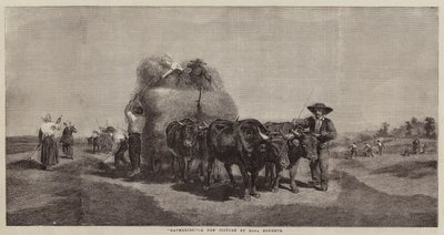 घास की कटाई द्वारा Rosa Bonheur