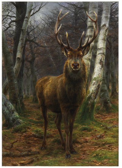 वन के राजा, 1878 द्वारा Rosa Bonheur