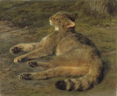 जंगली बिल्ली, 1850 द्वारा Rosa Bonheur