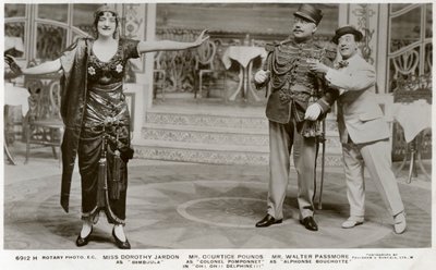 ओह के कलाकारों के सदस्य! ओह! डेल्फीन !!!, c1916। द्वारा रोटरी फोटो