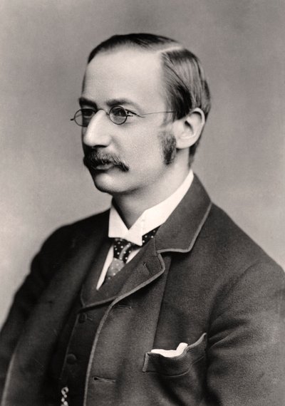 सर फ्रेडरिक ब्रिज 1844-1924, अंग्रेजी संगीतकार, 1907। द्वारा रोटरी फोटो