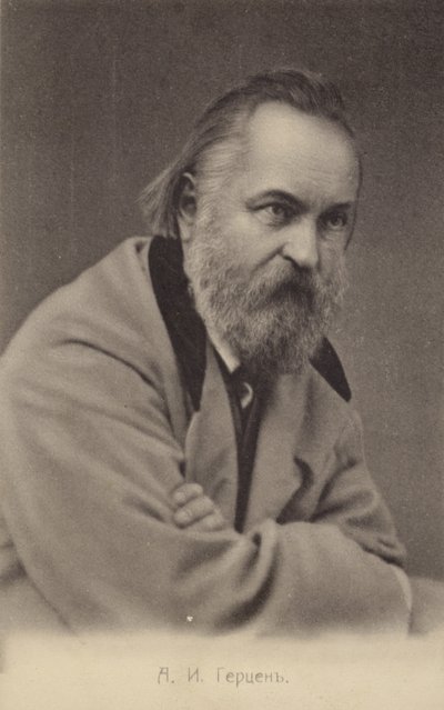 अलेक्जेंडर हर्ज़ेन (1812-1870), रूसी लेखक और विचारक द्वारा रूसी फोटोग्राफर