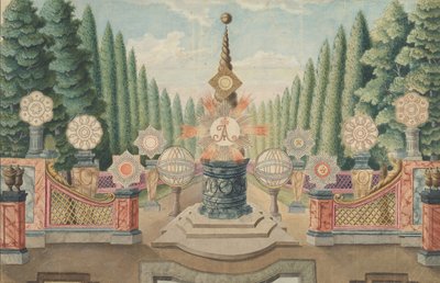 सीज़र अलेक्जेंडर I, मॉस्को का राज्याभिषेक, सितंबर 1801, 1801 (wc) द्वारा रूसी स्कूल