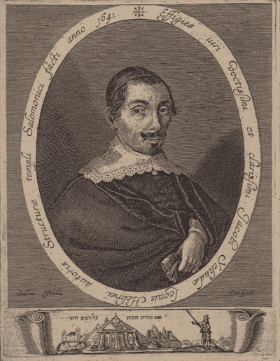 जैकब जुडाह लियोन का पोर्ट्रेट 1602-1675 द्वारा सालोम इटालिया