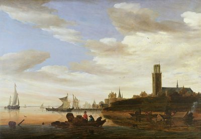 हरलेम, 1667 द्वारा Salomon van Ruisdael or Ruysdael