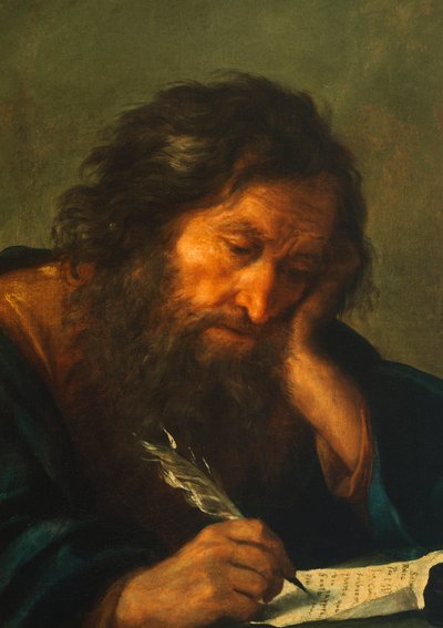 एक इंजीलवादी, सल्वाटोर रोजा द्वारा (1615-1673) द्वारा निस्तारण रोजा