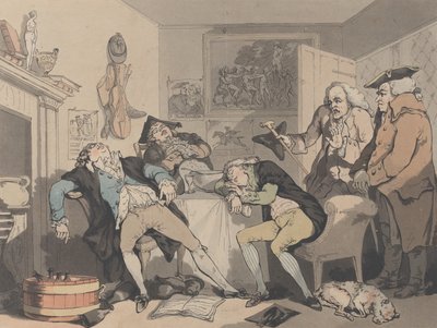 ओ टाइम्स, ओ मैनर्स!, 1799। द्वारा सैमुअल अलकेन