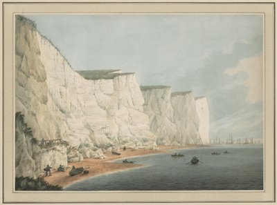 द फ्लीट ऑफ द कोस्ट, बीची हेड, सी। 1790-1805। द्वारा सैमुअल एटकिन्स