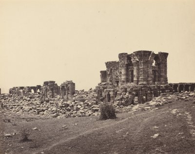 दक्षिणपूर्व से मार्तंड के खंडहर द्वारा सैमुअल बॉर्न