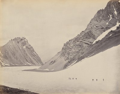 मनिरुंग दर्रा, 1866। द्वारा सैमुअल बॉर्न