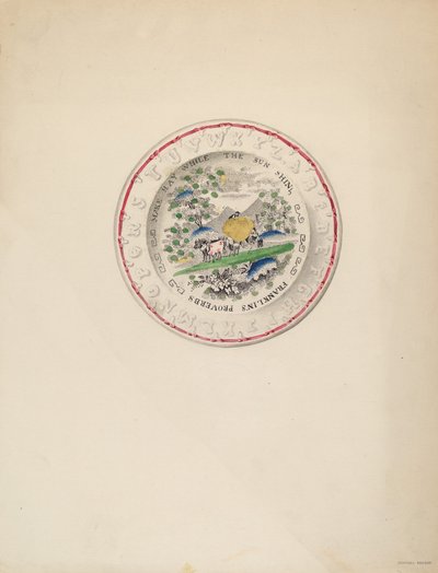 प्लेट, 19351942। द्वारा सैमुअल फेगिन