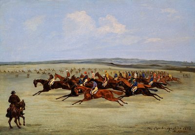 कैम्ब्रिजशायर स्टेक, 1853 द्वारा Samuel Henry Alken