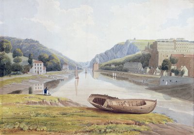 हॉटवेल और क्लिफ्टन के साथ एवन देखें, c.1825 द्वारा सैमुअल जैक्सन