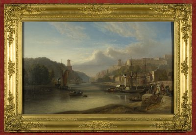 हॉटवेल में एवन पर देखें, c.1840 (कैनवास पर तेल) द्वारा सैमुअल जैक्सन