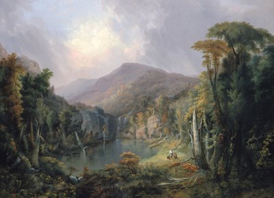कंबरलैंड माउंटेन हंटर्स, 1830-1840। द्वारा सैमुअल एम. ली