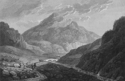 बेन ईम का एक दृश्य, 1813 द्वारा सैमुअल मिडिमन