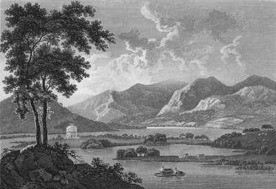 विन्नेंडरमेरे - झील, 1784। द्वारा सैमुअल मिडिमन