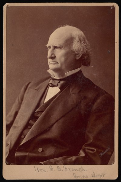 एज्रा बार्टलेट फ्रेंच 1810-1880, 1870 के पोर्ट्रेट। द्वारा सैमुअल मोंटेग फसेट