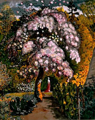 शमूएल पामर द्वारा शोरहम गार्डन में द्वारा Samuel Palmer