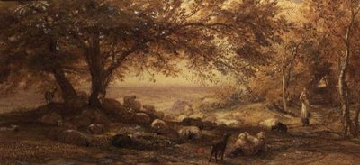 छायादार शांत (पानी के रंग का) द्वारा सैमुअल पामर