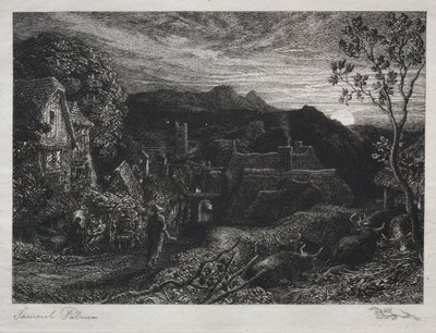 द बेलमैन, 1879। द्वारा सैमुअल पामर