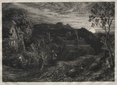 द बेलमैन, 1879। द्वारा सैमुअल पामर