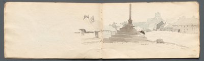स्केचबुक: नॉरहम, 1814। द्वारा सैमुअल प्राउट