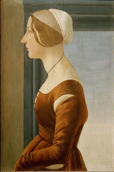 स्त्री का चित्रण द्वारा Sandro Botticelli