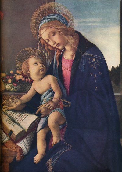 द वर्जिन एंड चाइल्ड, c1480, 1936 द्वारा सैंड्रो बॉटलिकली