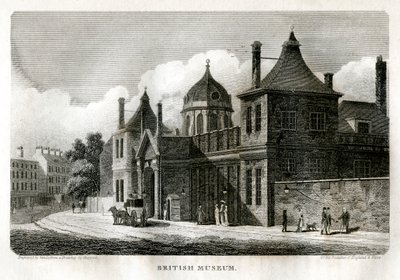 ब्रिटिश संग्रहालय, लंदन, c1810। द्वारा रेत