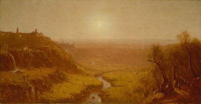 टिवोली, 1870। द्वारा सैनफोर्ड रॉबिन्सन गिफोर्ड