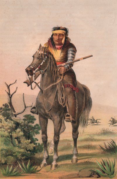लिपन-योद्धा, सी 1857। द्वारा सरनी और सह