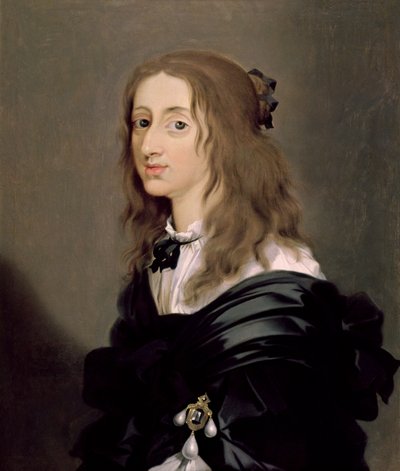 स्वीडन की रानी क्रिस्टीना (1626-89) 1652 द्वारा Sébastien Bourdon