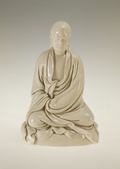 बोधिधर्म (दमो), मिंग राजवंश (1368-1644) (चीनी मिट्टी के बरतन) द्वारा स्कूल चीनी