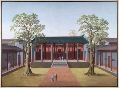 होनम मंदिर - निर्वाण रहस्य का हॉल द्वारा स्कूल चीनी
