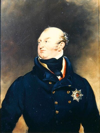 फ़्रेडरिक ऑगस्टस का पोर्ट्रेट (1763-1827) ड्यूक ऑफ़ यॉर्क और अल्बानी (कैनवास पर तेल) द्वारा स्कूल की अंग्रेजी