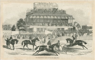 वॉल्वरहैम्प्टन - ग्रैंड स्टैंड: वुडकट एनग्रेविंग, एन डी [सी 1844] (प्रिंट) द्वारा स्कूल की अंग्रेजी