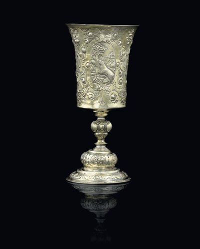 गॉब्लेट, c.1600 (सिल्वर-गिल्ट) द्वारा स्कूल हंगेरियन