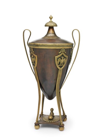 नेपोलियन का समोवर, c.1815 (कलश, कॉफी) द्वारा स्कूलरूसी