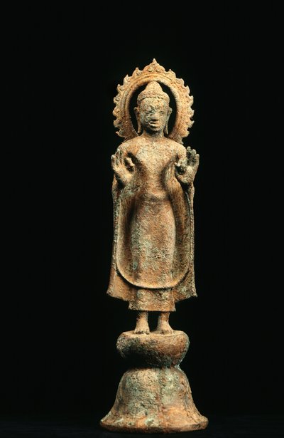 बुद्ध, दावरावती काल (कांस्य) द्वारा स्कूल थाई