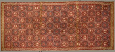 &39;होल्बिन&39; पैटर्न गलीचा, सी। 1506-1625 (ऊन) द्वारा स्कूल तुर्की